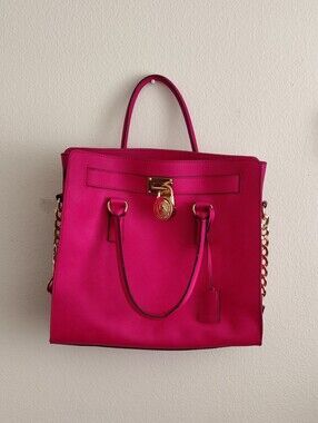 Michael Kors Large Hamilton (N/S) Pink Tote Bag